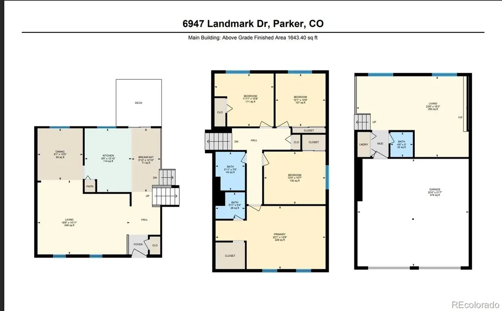 6947 Landmark Drive Parker CO 80138