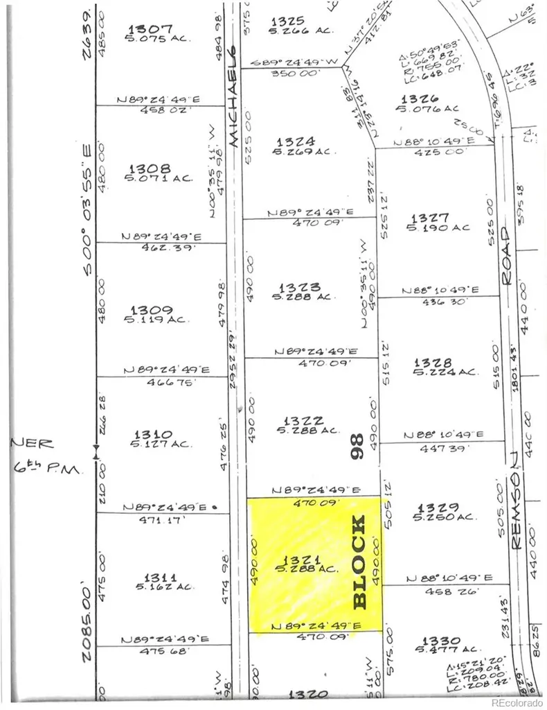 Lot 1321 Michaels Road San Luis CO 81152