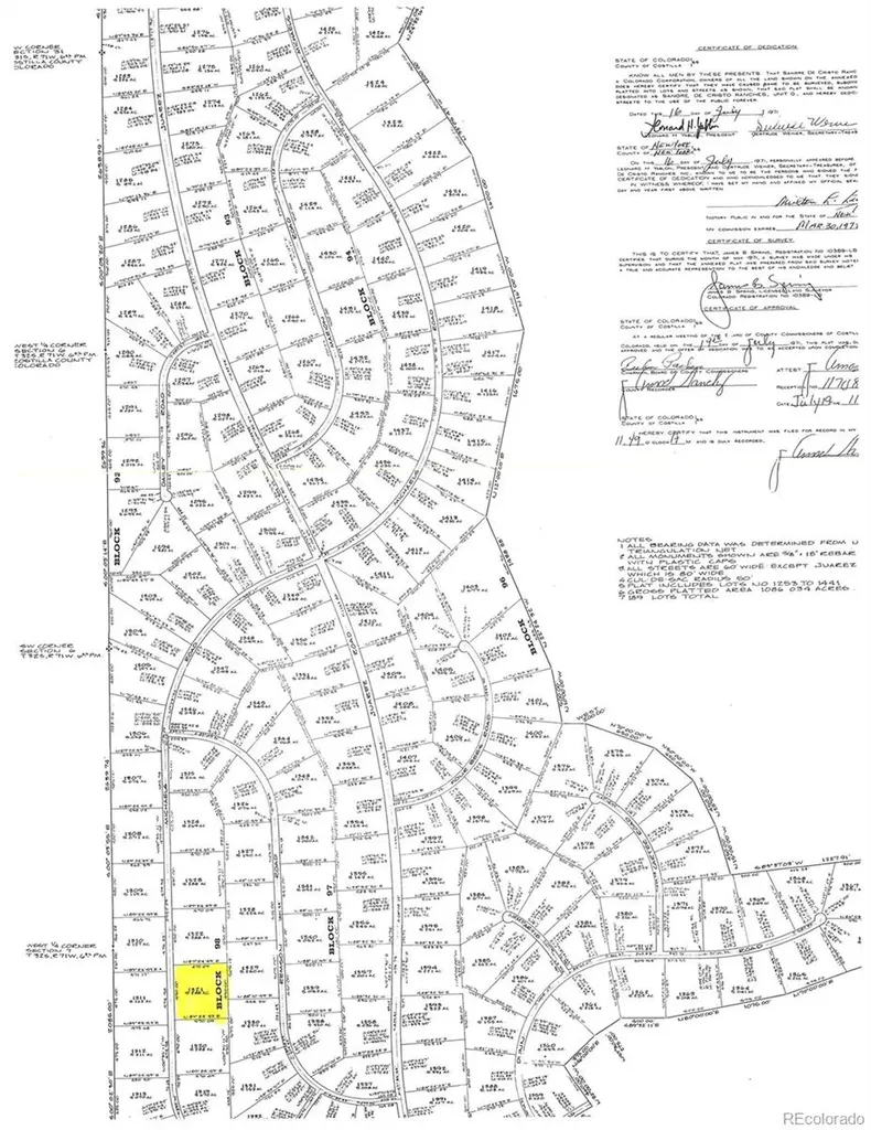 Lot 1321 Michaels Road San Luis CO 81152