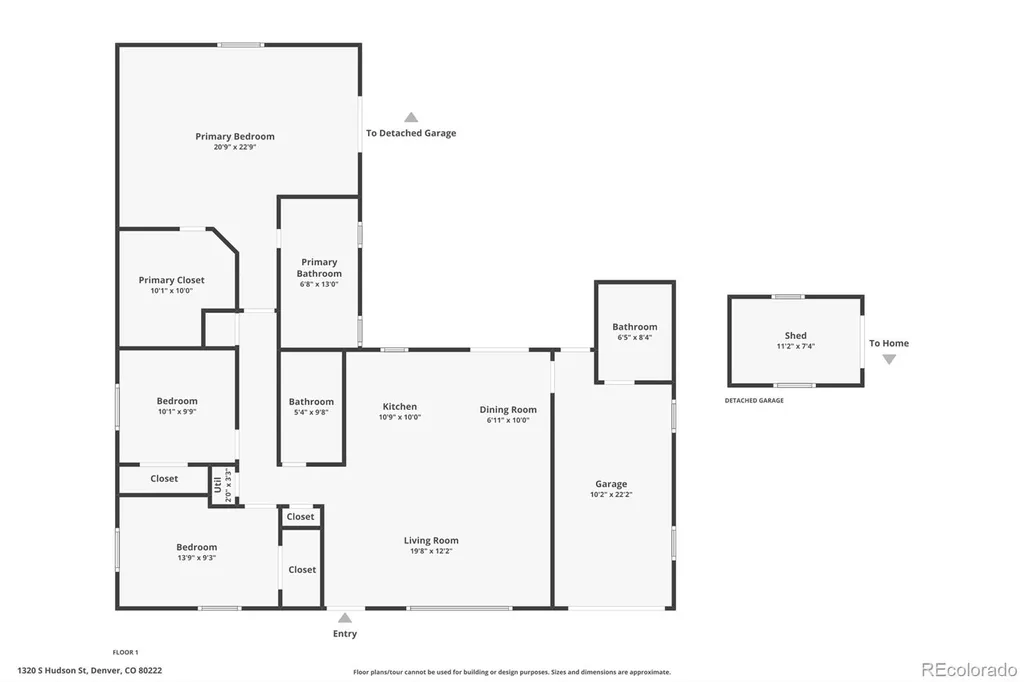 1320 S Hudson Street Denver CO 80222