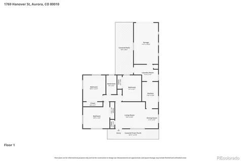 1769 Hanover Street Aurora CO 80010
