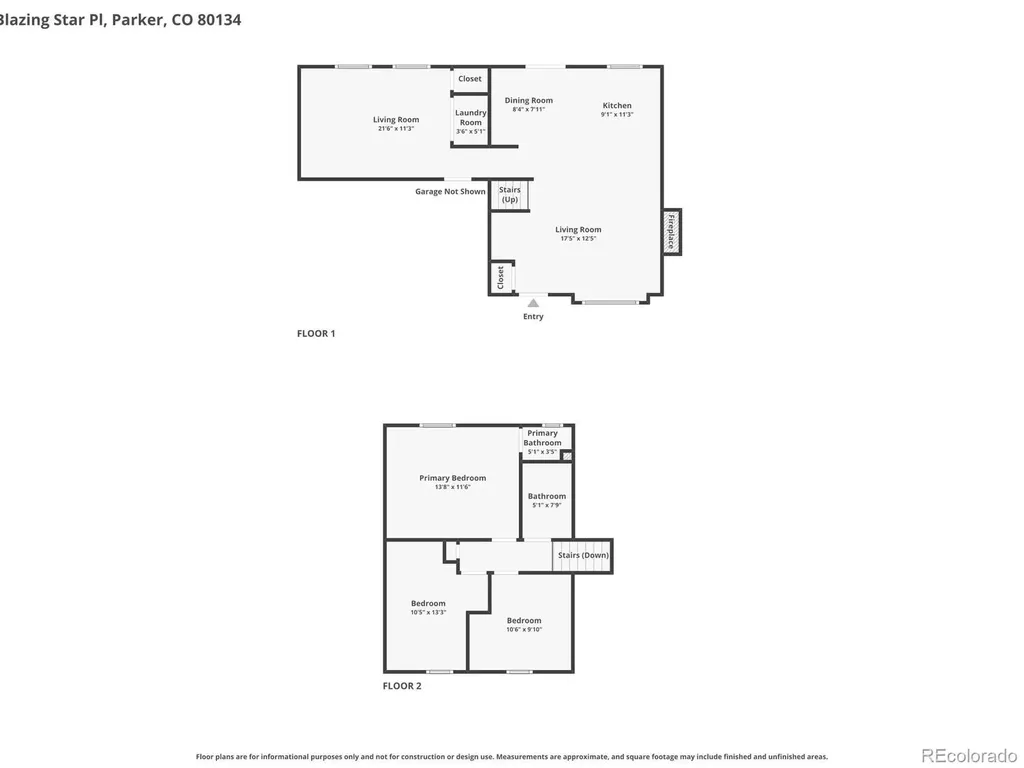 8442 Blazing Star Place Parker CO 80134