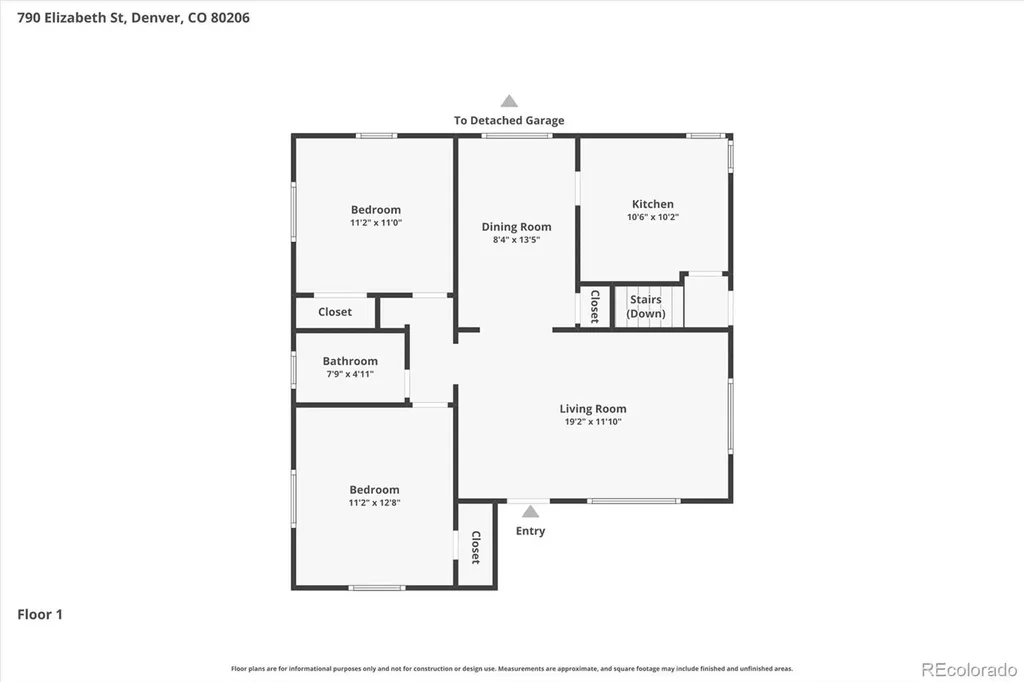 790 Elizabeth Street Denver CO 80206