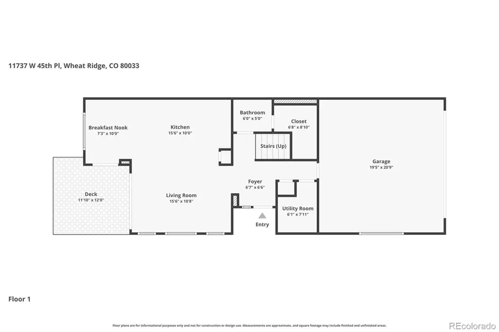 11737 W 45th Place Wheat Ridge CO 80033