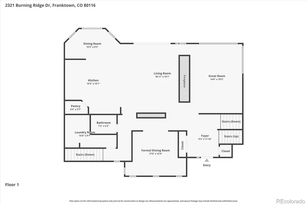2321 Burning Ridge Drive Franktown CO 80116