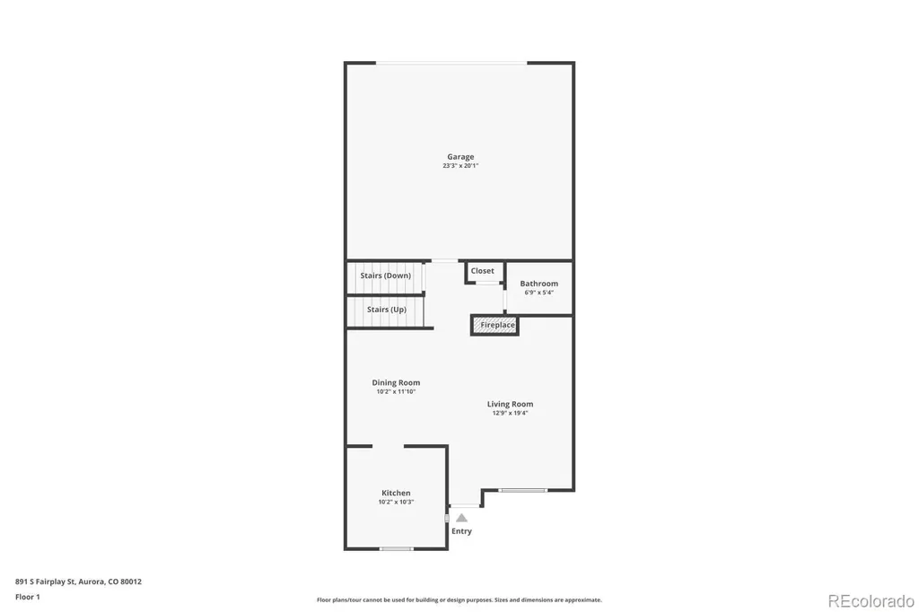 891 S Fairplay Street Aurora CO 80012