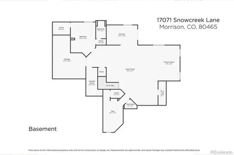 17071 Snowcreek Lane Morrison CO 80465