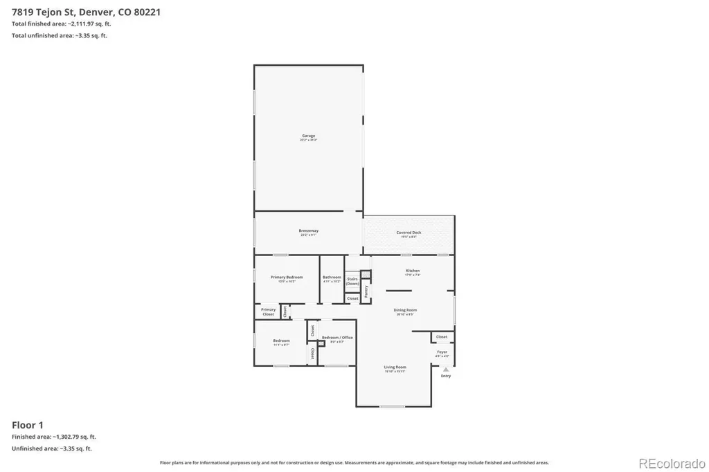 7819 Tejon Street Denver CO 80221