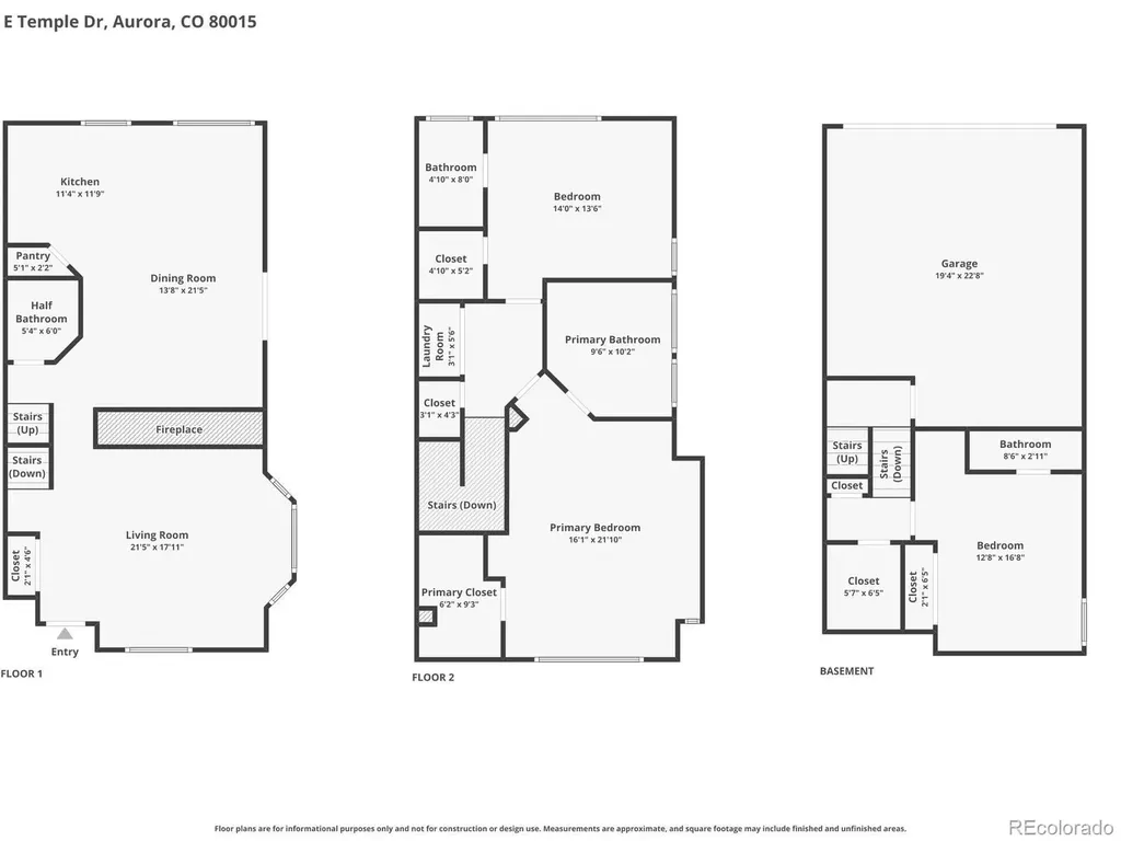 14044 E Temple Drive Aurora CO 80015
