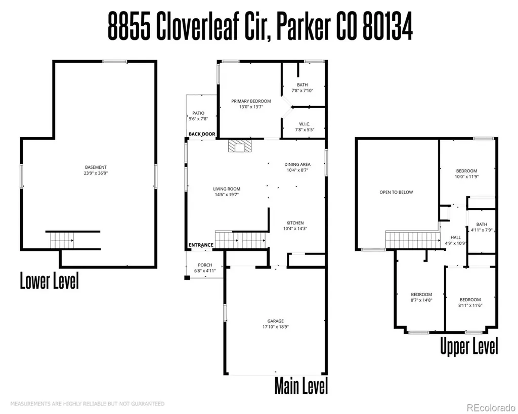 8855 Cloverleaf Circle Parker CO 80134