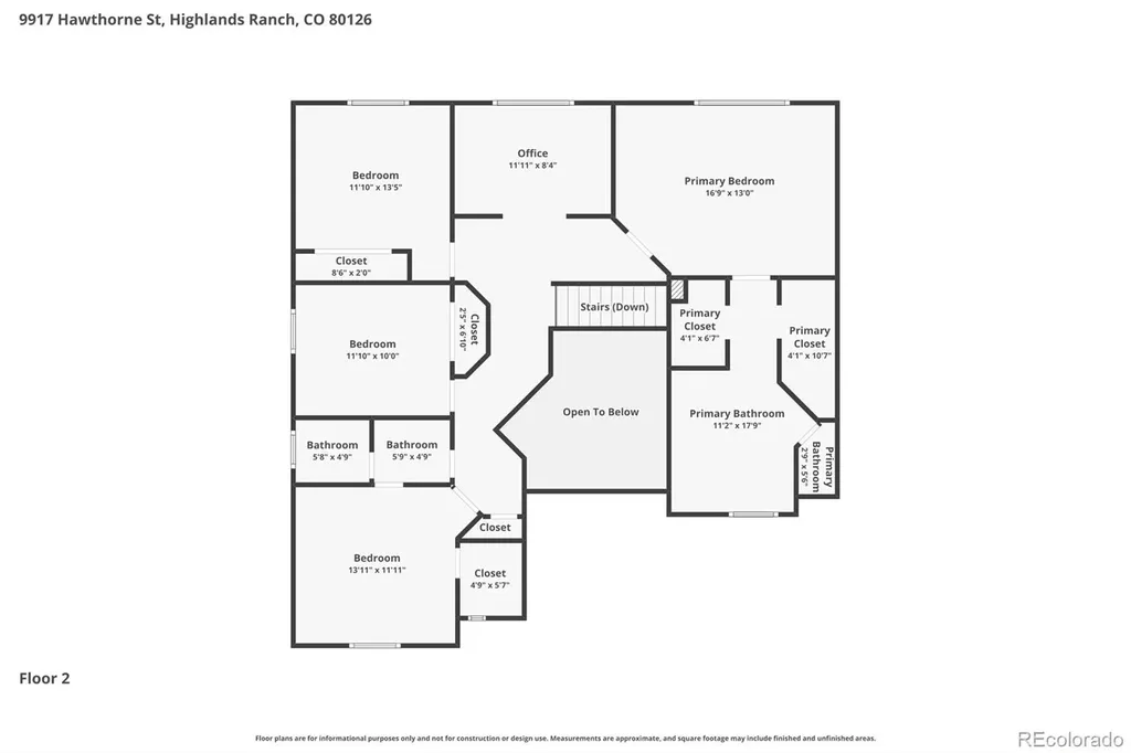 9917 Hawthorne Street Highlands Ranch CO 80126