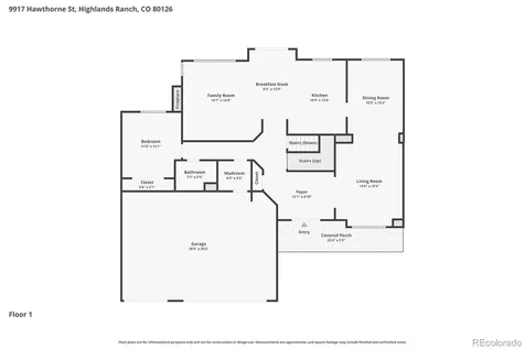 9917 Hawthorne Street Highlands Ranch CO 80126