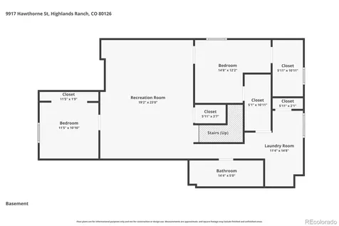 9917 Hawthorne Street Highlands Ranch CO 80126