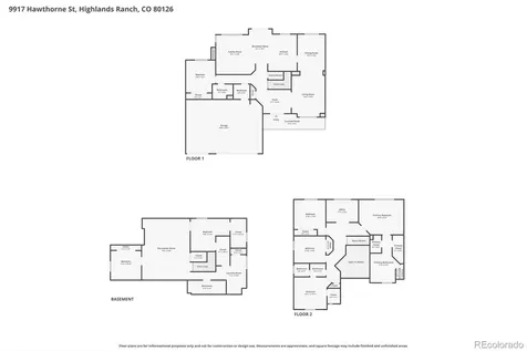 9917 Hawthorne Street Highlands Ranch CO 80126