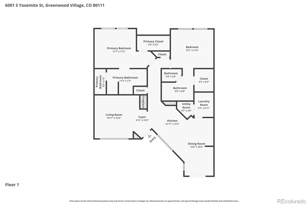 6001 S Yosemite Street Greenwood Village CO 80111