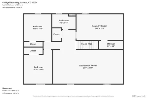 6388 Jellison Way Arvada CO 80004