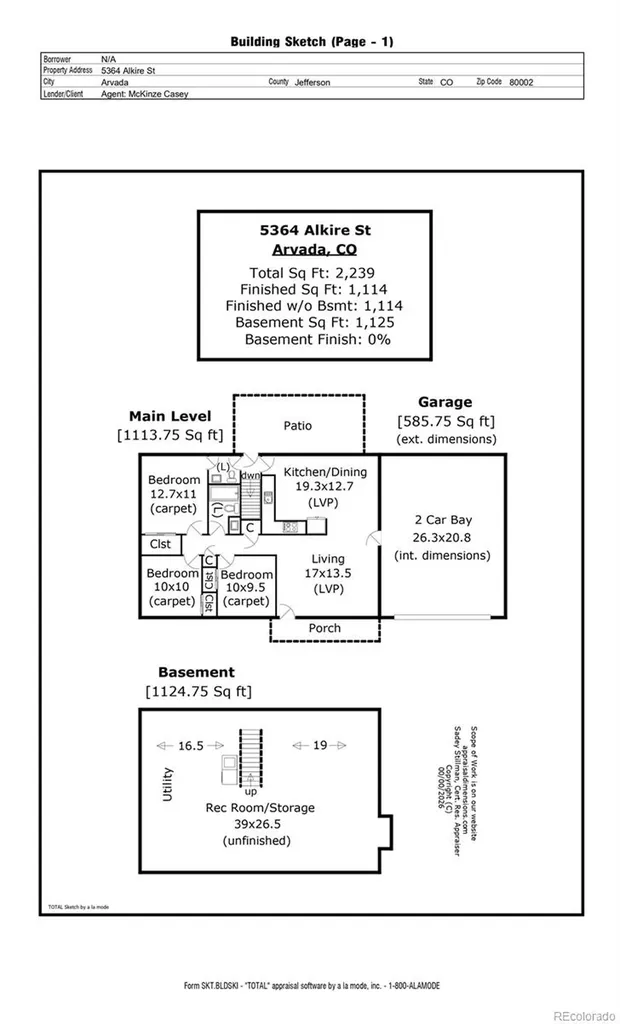 5364 Alkire Street Arvada CO 80002