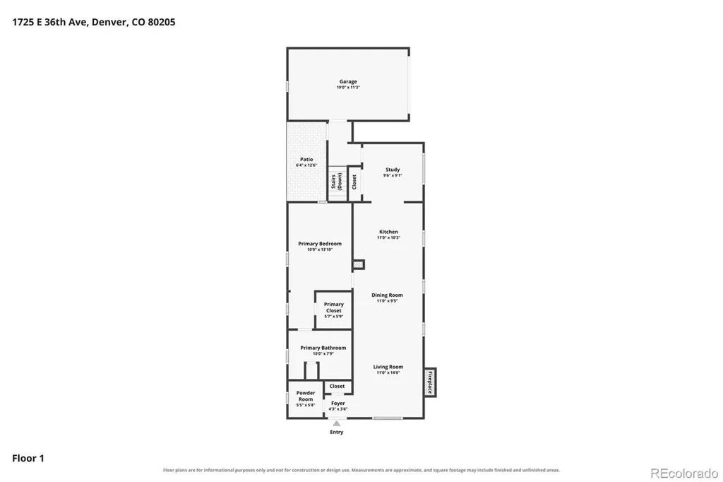 1725 E 36th Avenue Denver CO 80205