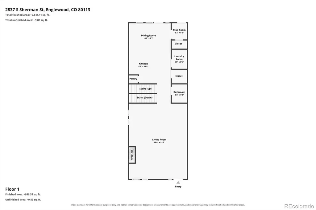 2837 S Sherman Street Englewood CO 80113