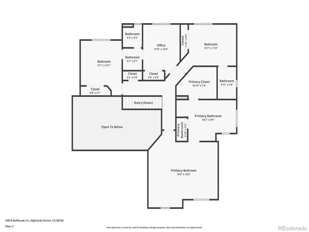 10919 Bellbrook Circle Highlands Ranch CO 80130