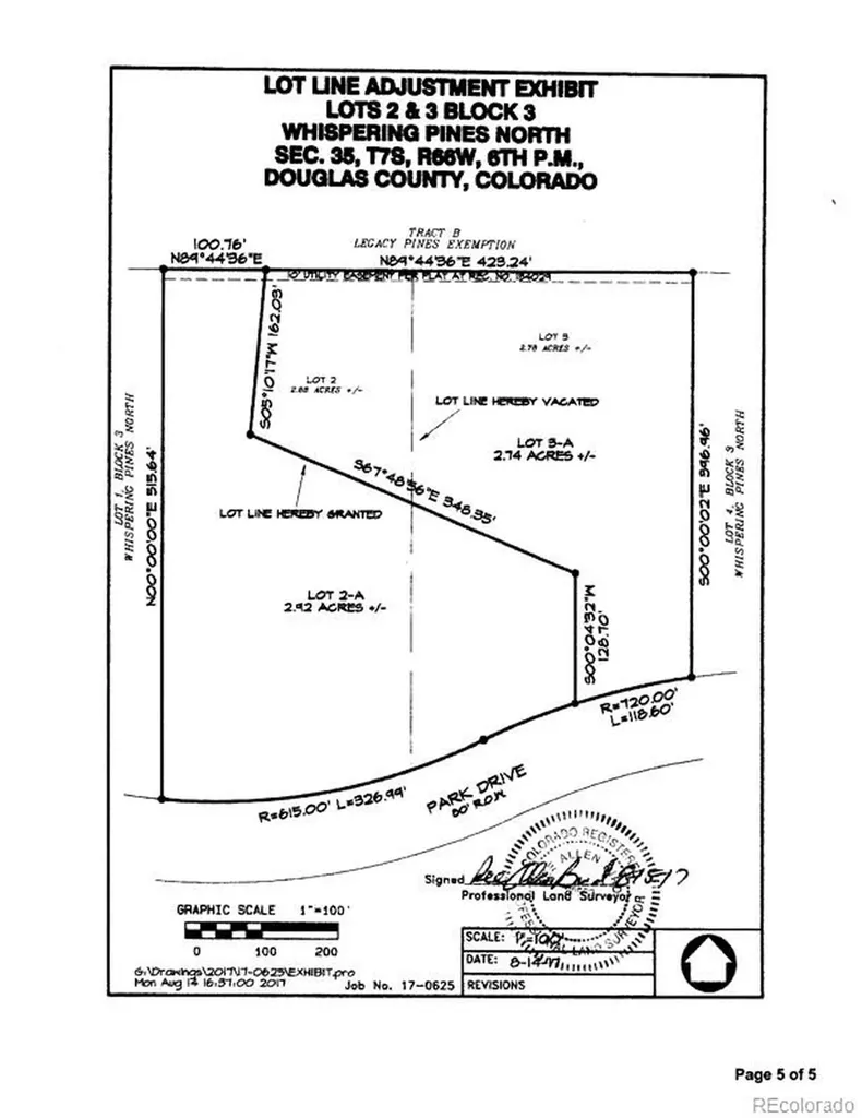 E Park Drive Franktown CO 80116