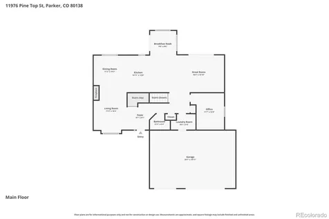 11976 Pine Top Street Parker CO 80138