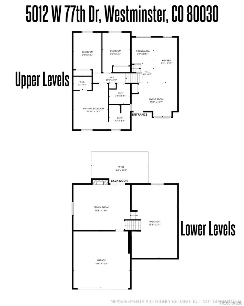 5012 W 77th Drive Westminster CO 80030