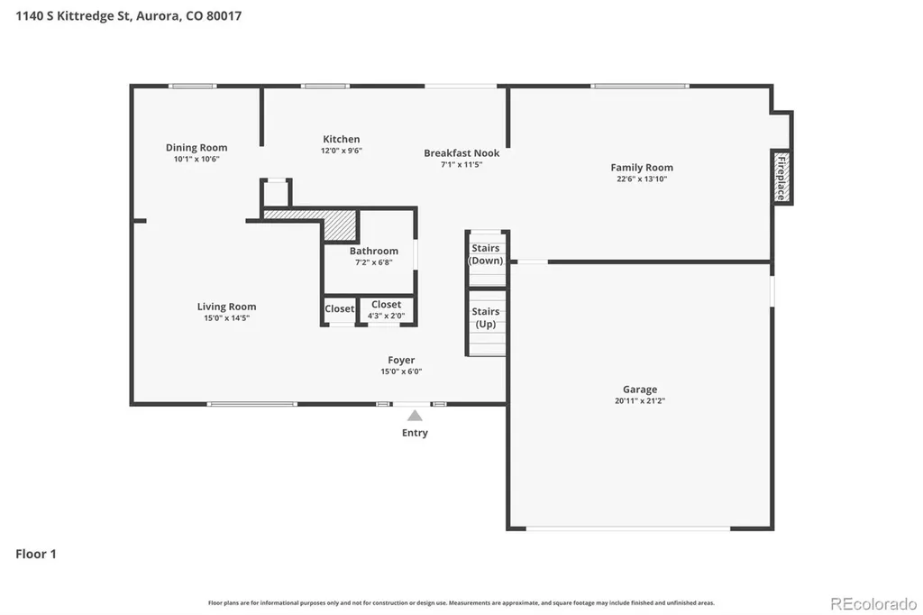 1140 S Kittredge Street Aurora CO 80017