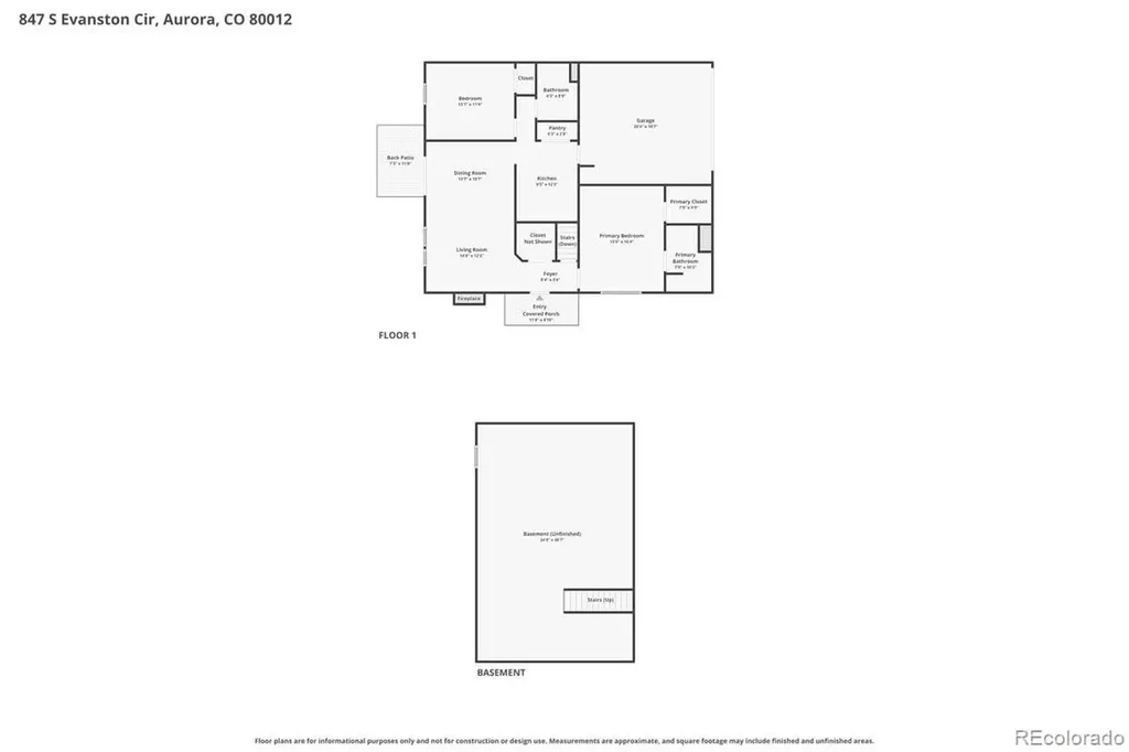 847 S Evanston Circle Aurora CO 80012