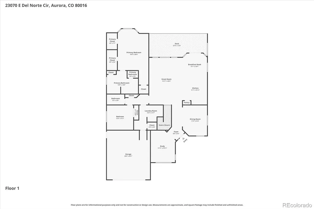 23070 E Del Norte Circle Aurora CO 80016