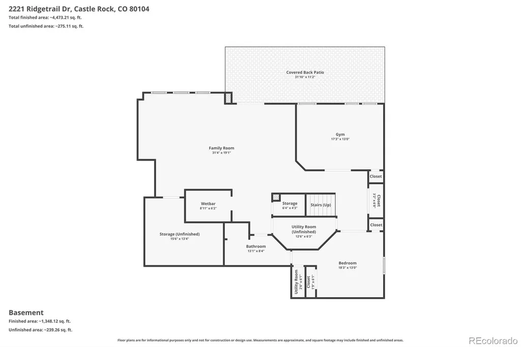 2221 Ridgetrail Drive Castle Rock CO 80104