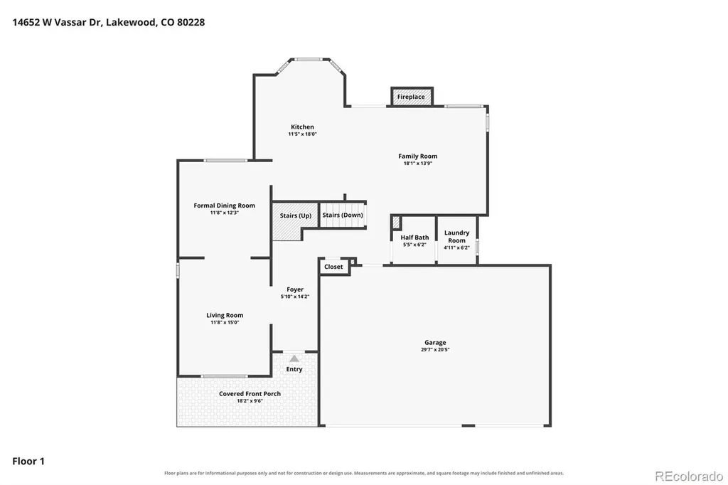 14652 W Vassar Drive Denver CO 80228