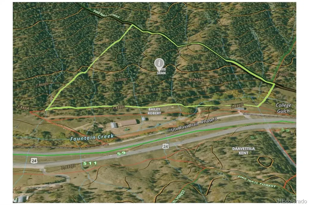 10905 W Highway 24 Green Mountain Falls CO 80819