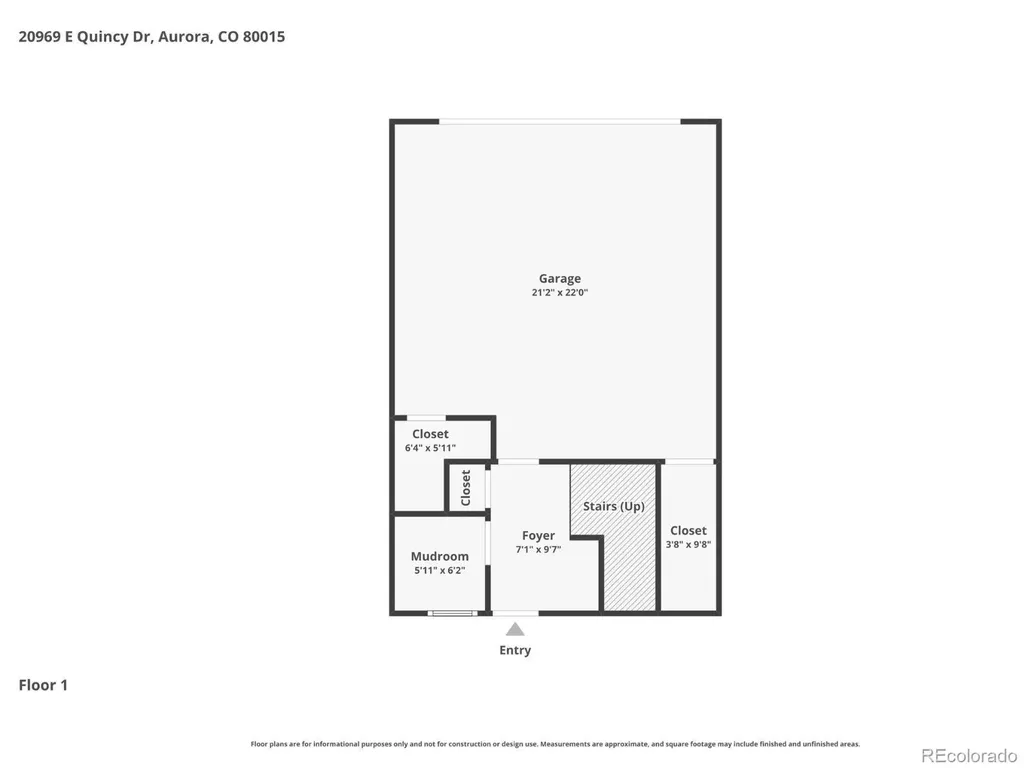 20969 E Quincy Drive Aurora CO 80015