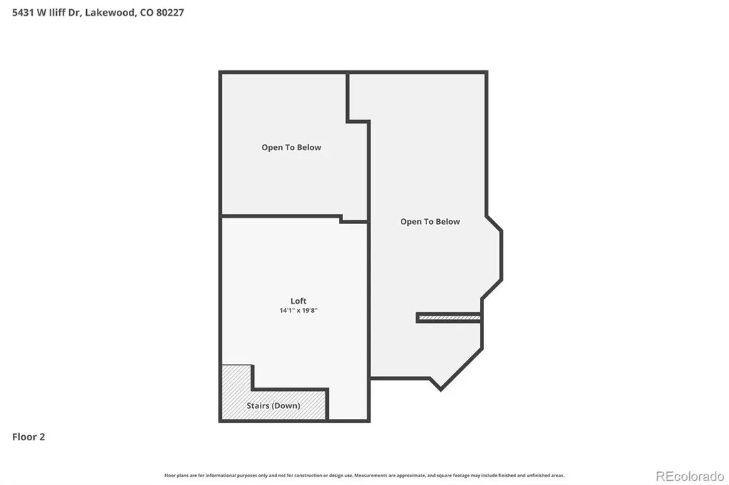 5431 W Iliff Drive Denver CO 80227
