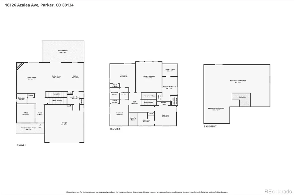 16126 Azalea Avenue Parker CO 80134