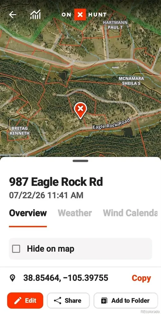 987 Eagle Rock Road Florissant CO 80816