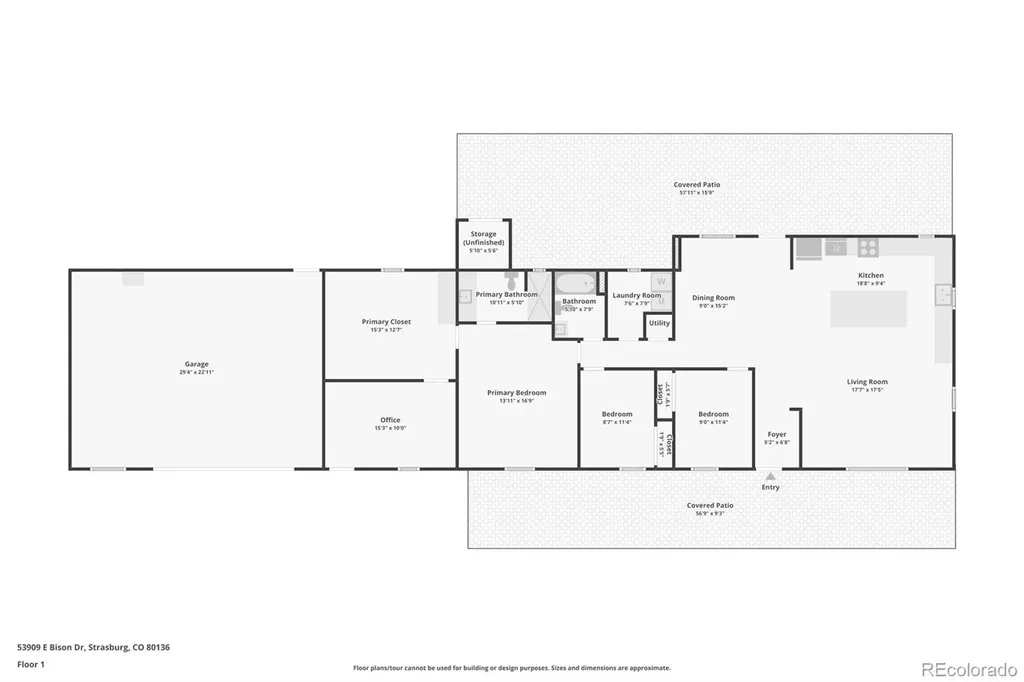 53909 E Bison Drive Strasburg CO 80136