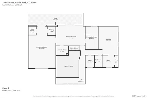 233 Ash Avenue Castle Rock CO 80104
