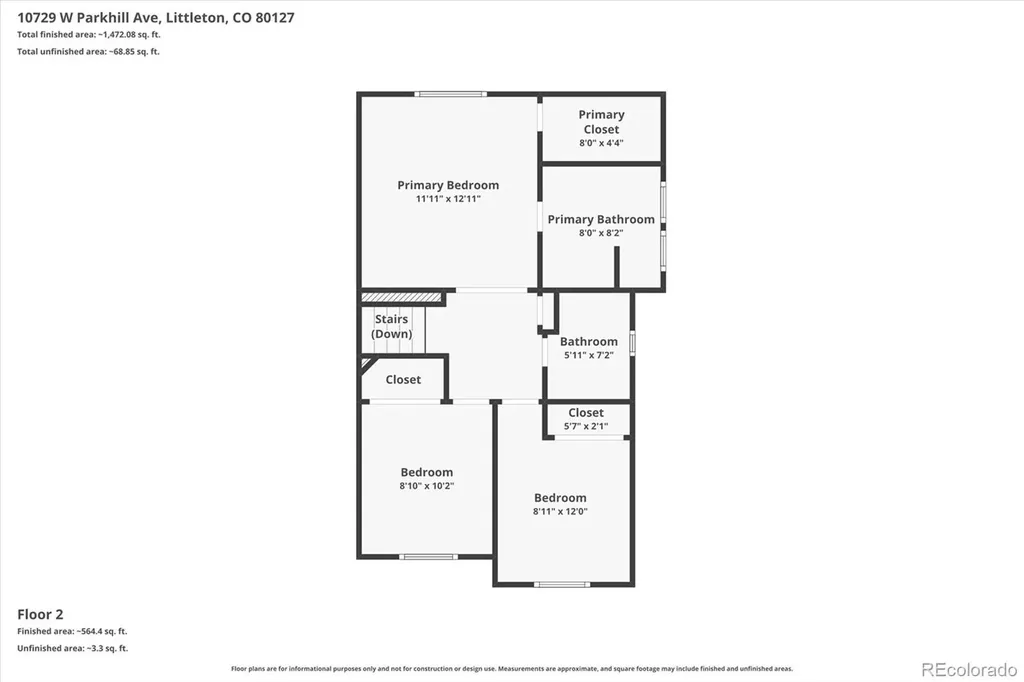 10729 W Parkhill Avenue Littleton CO 80127