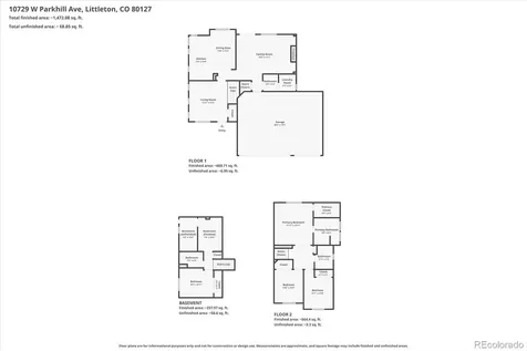 10729 W Parkhill Avenue Littleton CO 80127