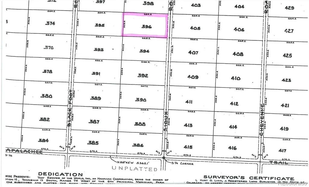 341 Sioux Road Hartsel CO 80449