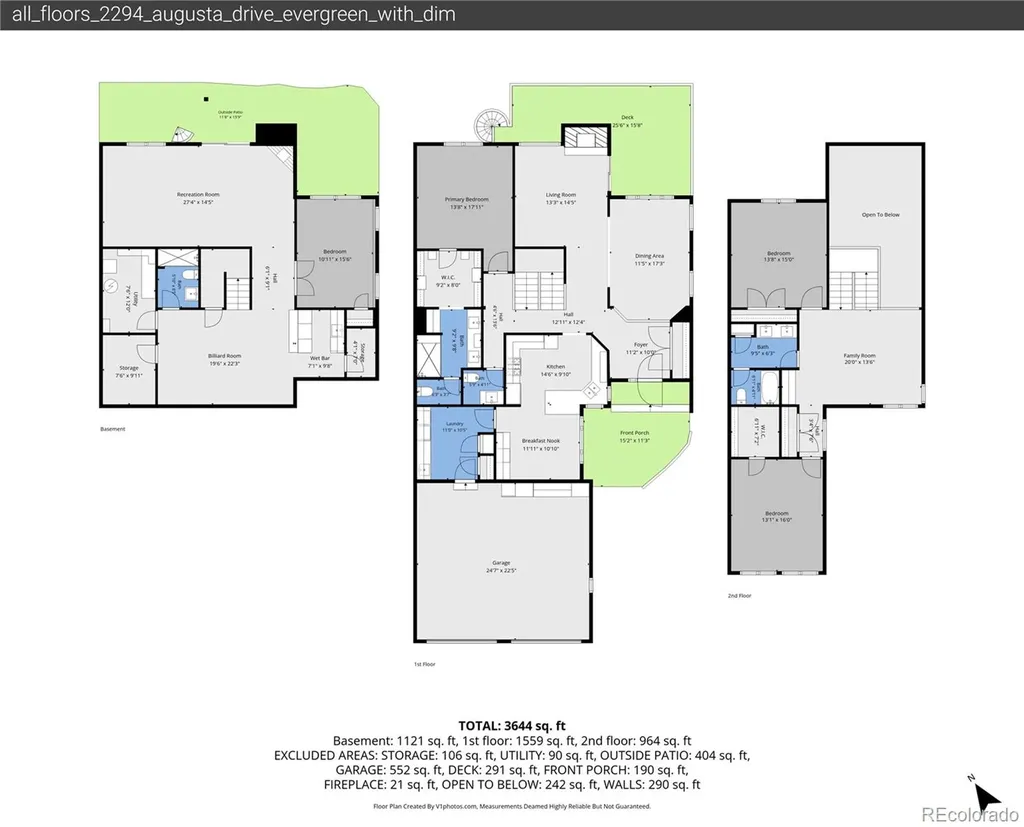 2294 Augusta Drive Evergreen CO 80439
