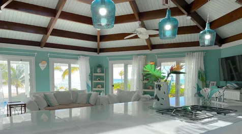 Beachfront Home With Pool Long Island BS