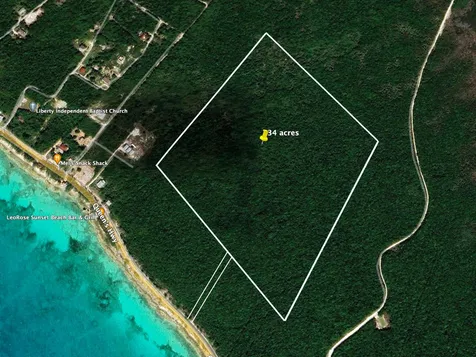 34 Acres James Cistern Commercial Eleuthera BS