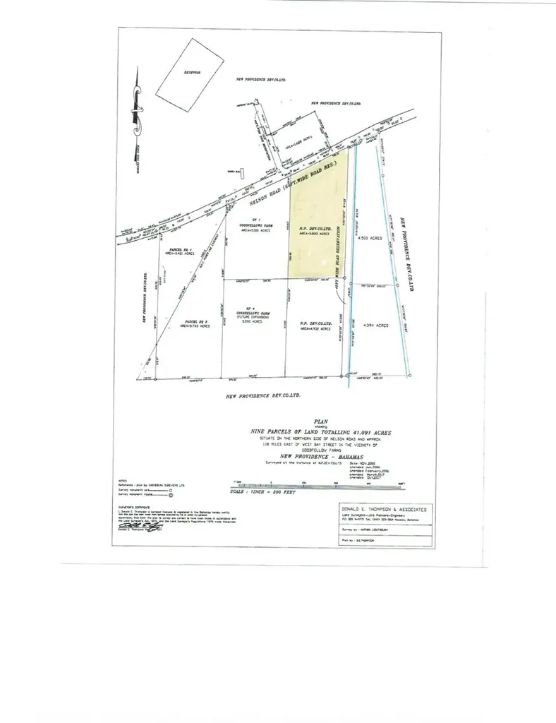 Nelson Road New Providence Paradise Island BS