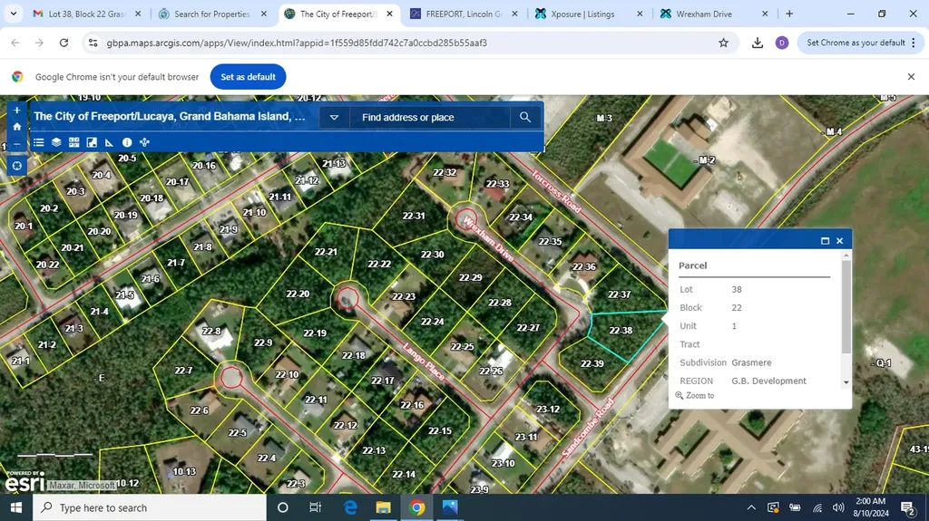 Wrexham Drive Grand Bahama Freeport BS