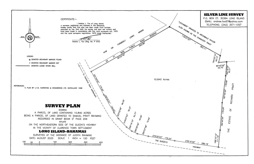 Clarence Town, Long Island Long Island BS