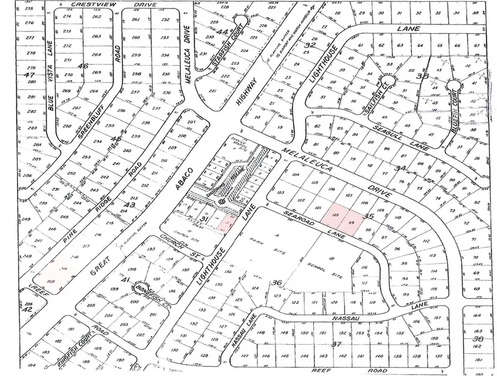 3 Lots Pinehurst Bah Palm Abaco BS