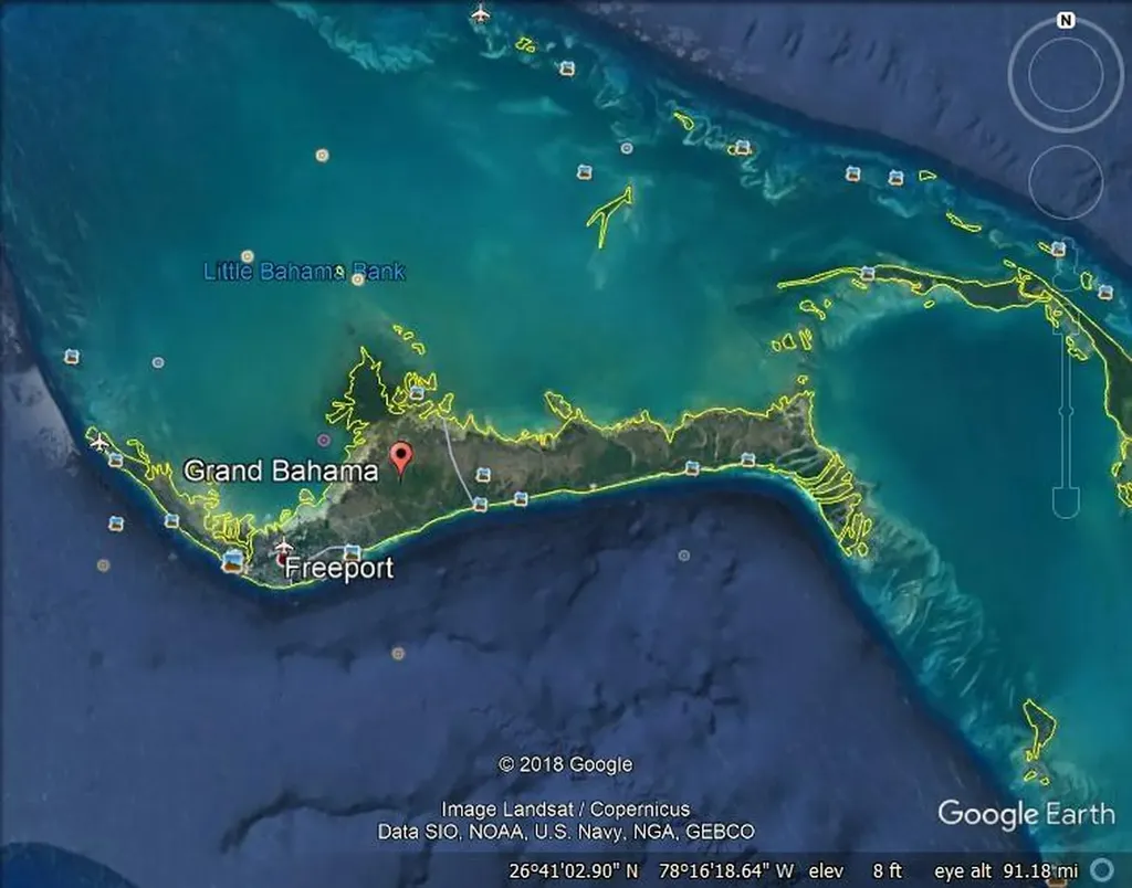 Dover Sound 74 Grand Bahama Freeport BS